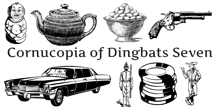 Cornucopia of Dingbats Seven